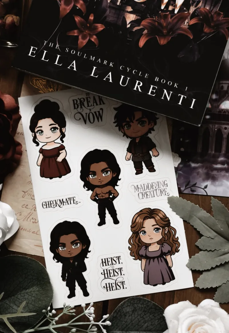 To Break a Vow Sticker Sheet